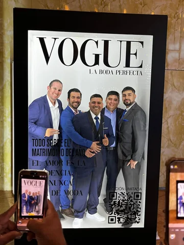 Cabina Vogue real de JASH Producciones para eventos