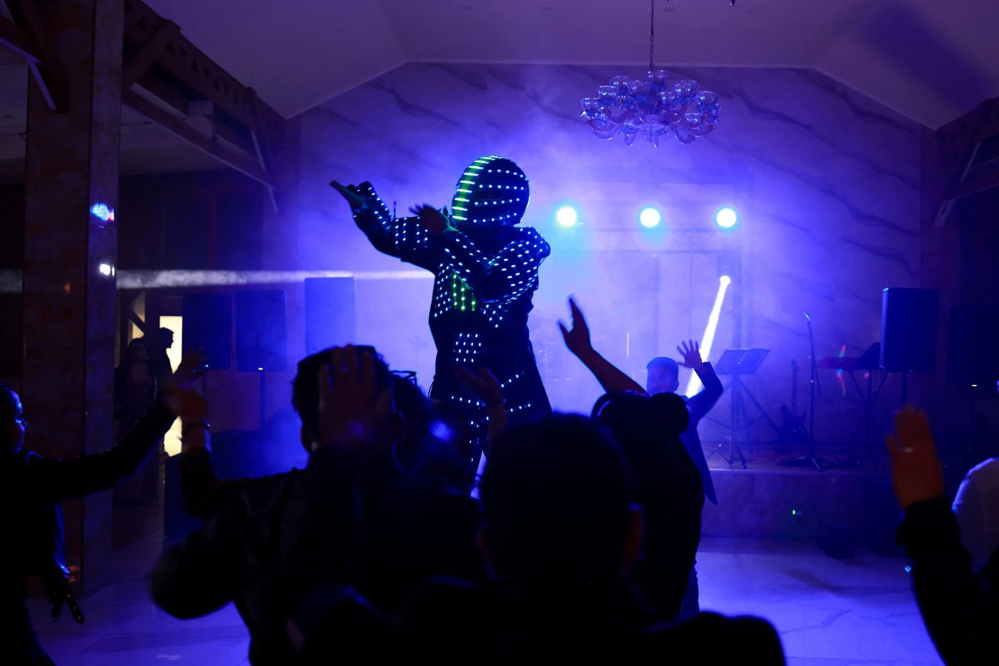 Show de animación de JASH Producciones durante un evento