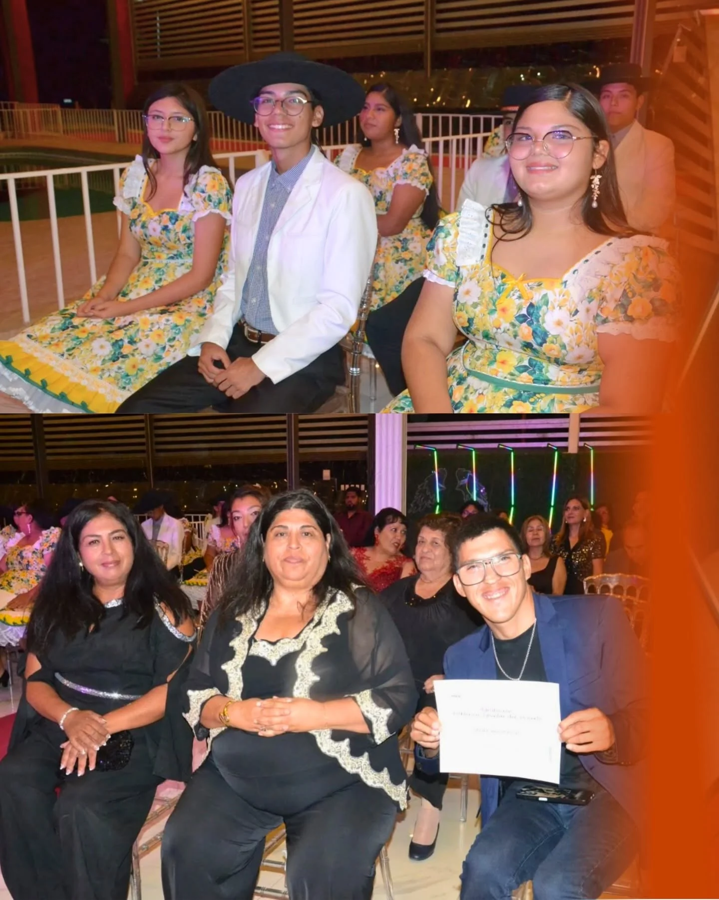 Asistentes a una celebración formal producida por JASH